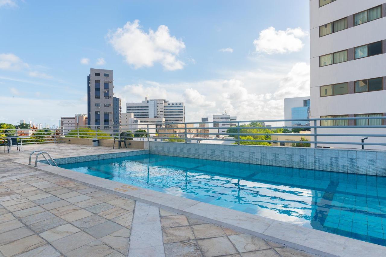 OTH1401 Flat na Ilha do Leite, Recife, um quarto. Fica em um dos mais importantes polos médicos do país Esterno foto