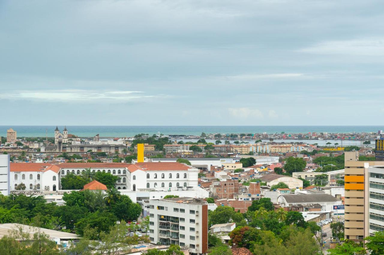 OTH1401 Flat na Ilha do Leite, Recife, um quarto. Fica em um dos mais importantes polos médicos do país Esterno foto